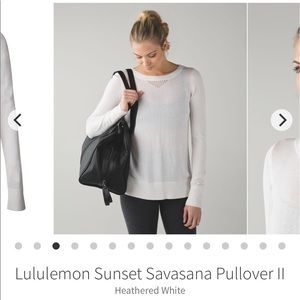 Lululemon Sunset Savasana Pullover II